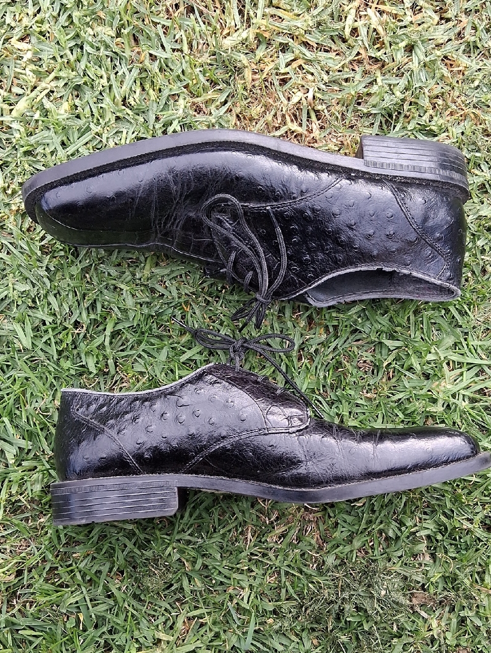 Men's Stacy Adams Black Leather Dress Shoes